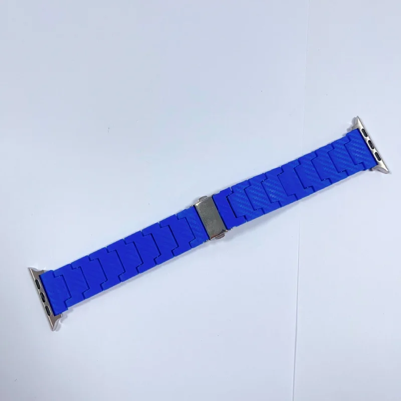 Kohlefaser-Bänder für Apple Watch Band 45 mm 44 mm 40 mm 42 mm 46 mm 41 mm 38 49 mm Correa-Armband IWatch-Serie 10 SE 9 8 7 Ultra 2