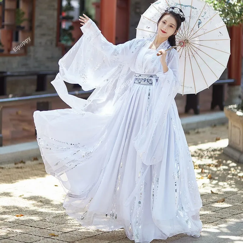 

Plus Size Han Dress Dance Stage Adult Tang Suits Hanfu Women Ming Dynasty Festival Outfit Party Fairy Ancient Hanfu Costume