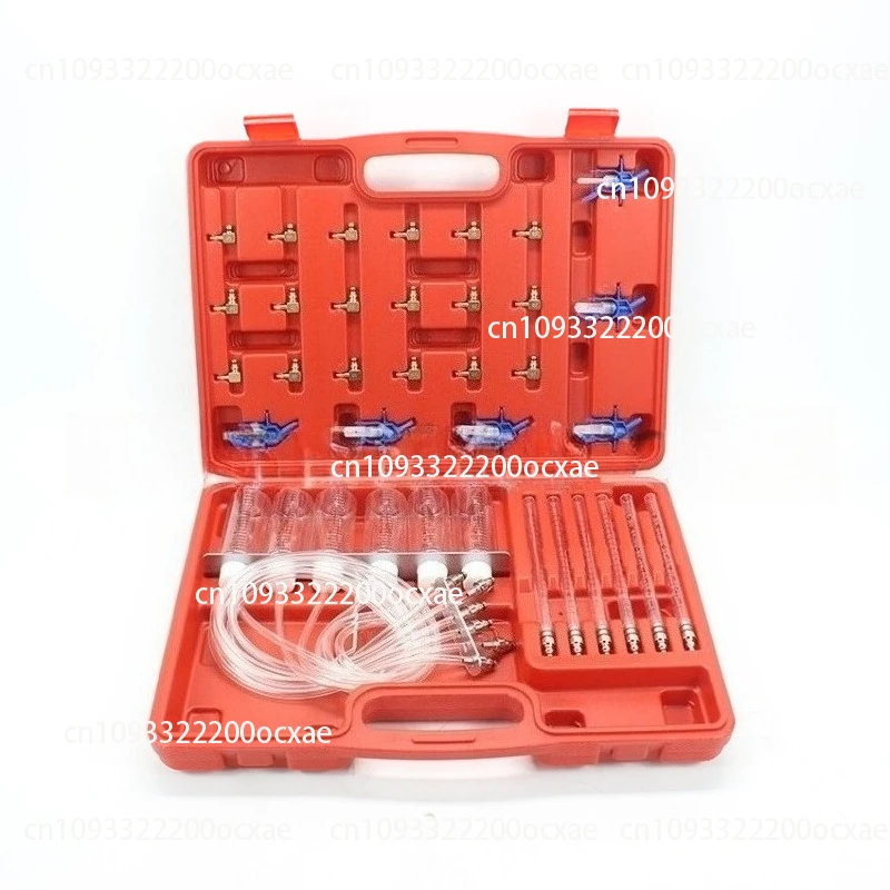 

Инструмент для обнаружения дизельных форсунок Тестовый комплект расходомера дизельного инжектора Адаптер Common Rail Набор тестеров топлива