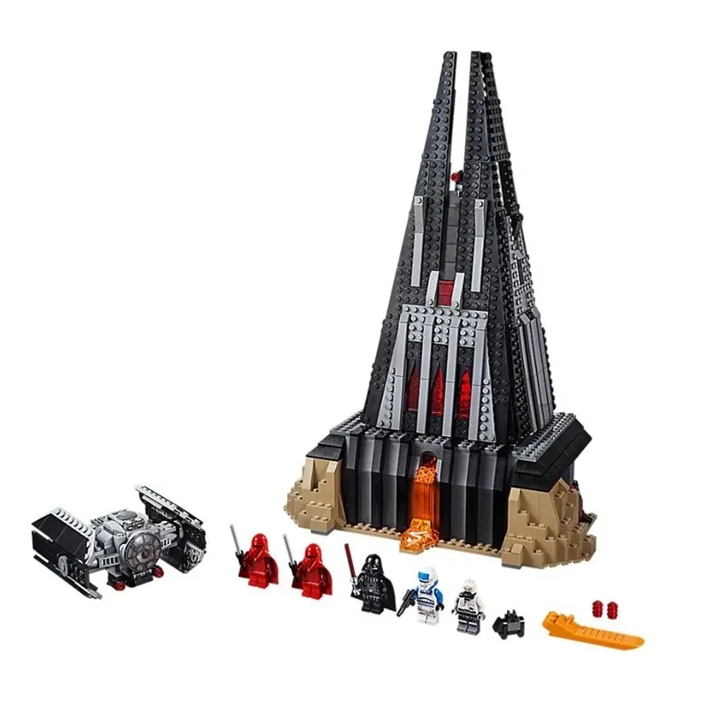 

2026NEW 75251 1060PCS Darth Vader's Castle Building Blocks Classic Scene Ornament Exquisite Birthday Gift