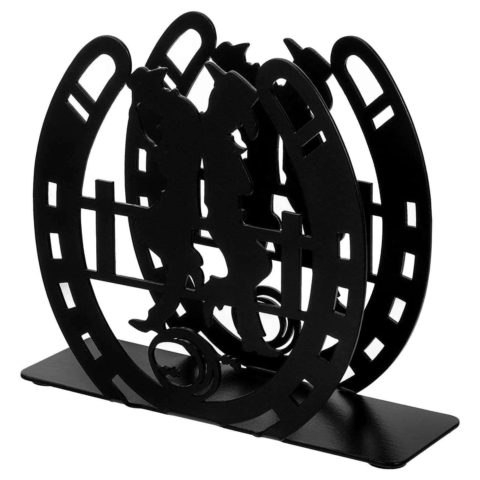 Iron Napkin Holder Metal Vintage Paper Napkin Stand Dining Table Dispenser for Home Kitchen Bar Restaurant Desktop Decor - view 6