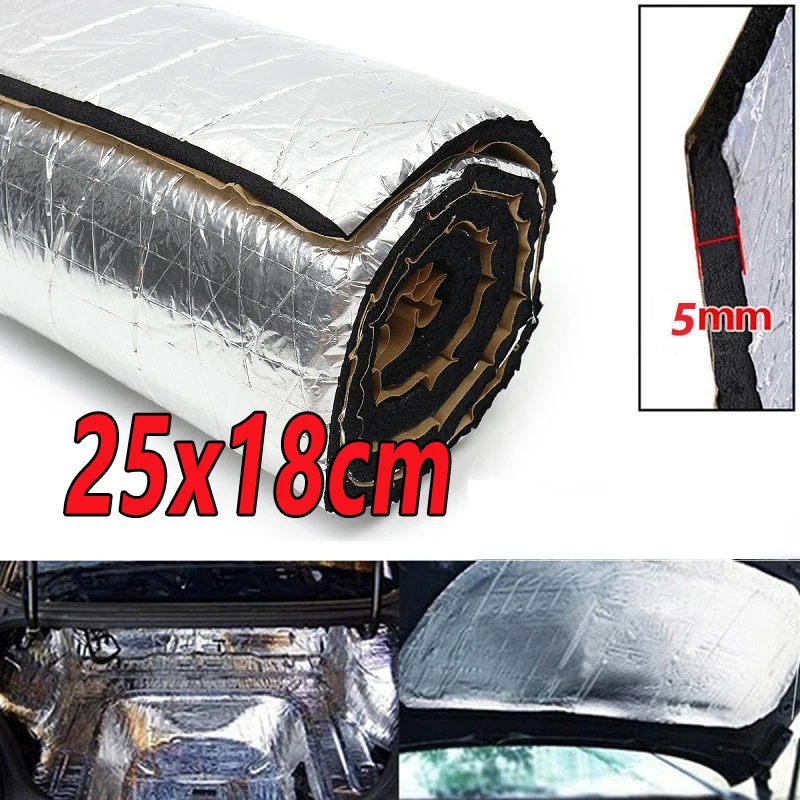 Aluminium Film Sound Insulation Foam Heat Insulation Foam Self-adhesive Rubber Composite Panel Flame Retardant Rubber Composite