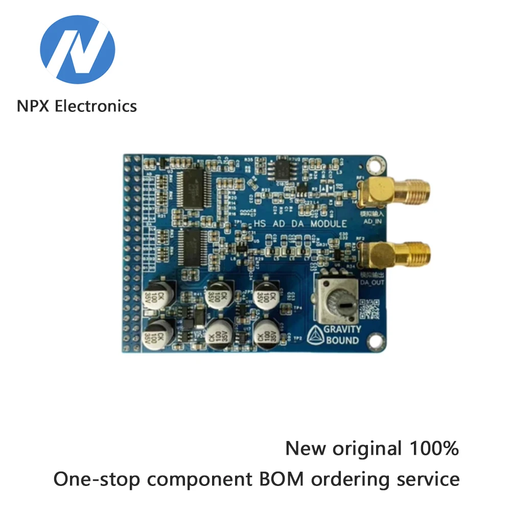 

High-speed AD DA module FPGA development board equipped with 3PA9280/3PD9708 signal generator