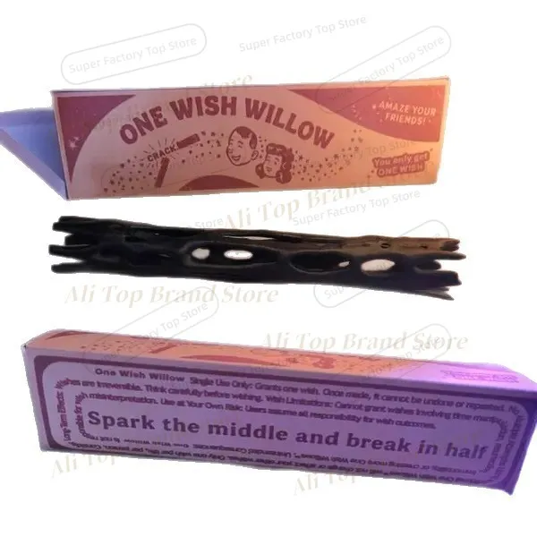 One Wish Willow Snap Stick Breakable Wish-Making Movie Prop Collectible  Interactive Halloween Decor,Unique Gift for Horror Fans