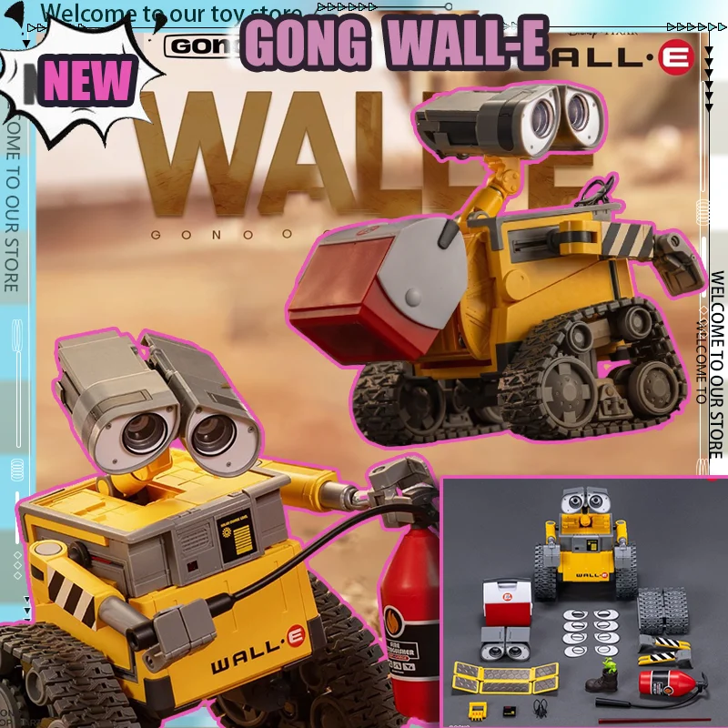 

Роботы-фигурки GONG WALL-E: Модели персонажей из фильма, сборные модели, игрушки, подарки (Кавара Цуцуму)