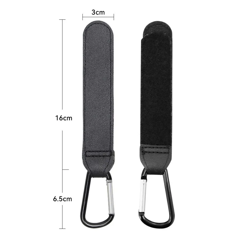 PU Leather Baby Bag Stroller Hook Pram Rotate 360degree Rotatable Cart Organizer Pram Hook Crochet Stroller Accessories