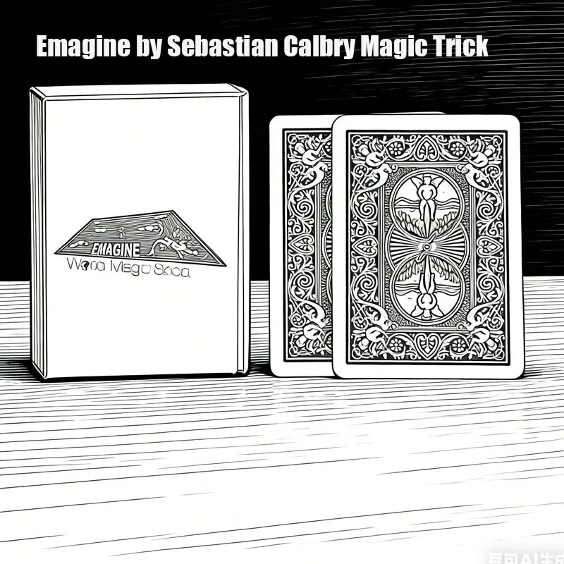 

Emagine от Себастьяна Калбри: Фокус с картами для магии из близкого плана с онлайн-инструкциями, реквизит для покера, магия для фокусников, магия с картами