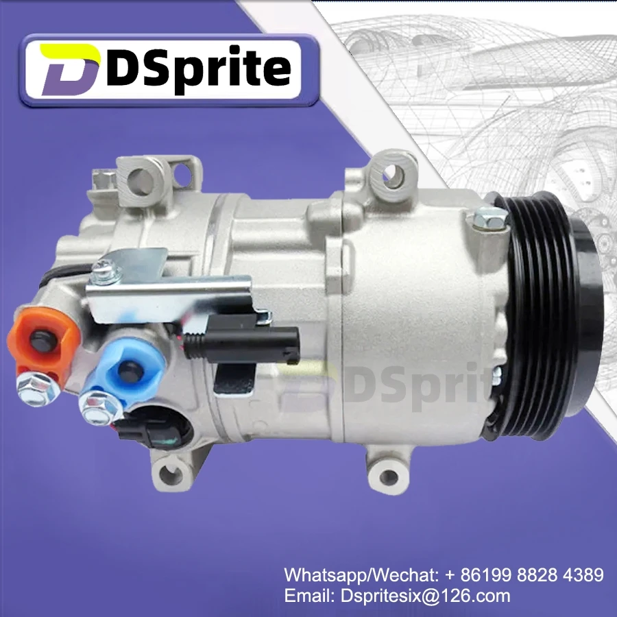 6SEU16C Auto AC compressor A0012309111 A0012303611 For Mercedes-Benz A-class W169/B-class W245 A0022304811 0012309111 6PK