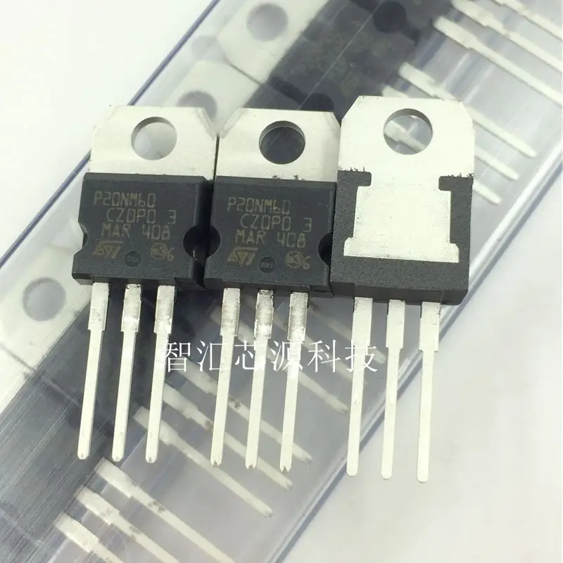 5PCS/LOT  P20NM60 STP20NM60 600V 20A MOSFET N-CH NEW ORIGINAL