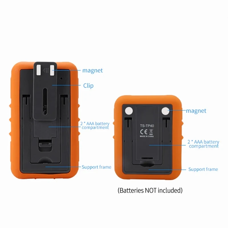 Termometro digitale per carne per Barbecue per termometro da forno con Timer 4 sonde termometro da cucina con allarme temperatura