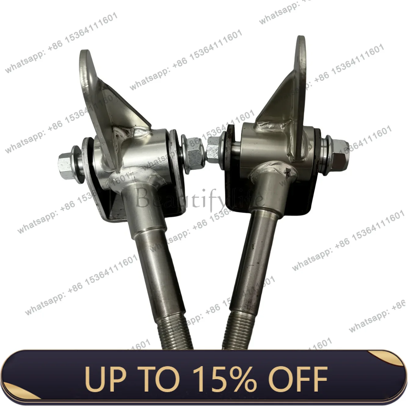 Factory Direct Kart ATV Accessories, Wheel Hub Steering Knuckle Spindle, Croissant With Flange
