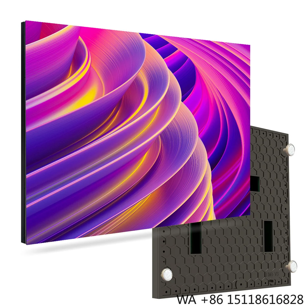 P4 256X256 Indoor Full Color Led Video Wall Screen High Brightness LED Display Screen