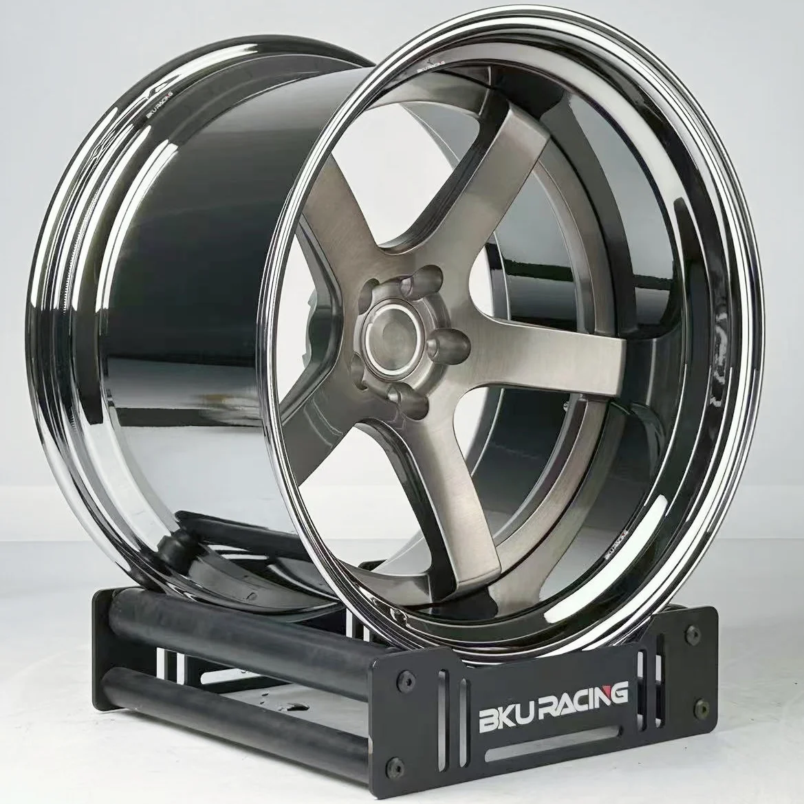 

Bku 2 Piece Wheels for Lamborghini Huracan Urus Aventador Gallardo 19 20 21 22 Inch Rims Deep Dish Alloy Forged 5x112 Wheels