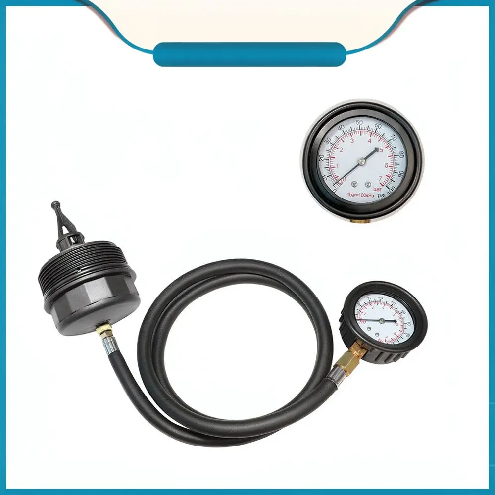Engine Performance Pressure Tester For For Mercedes M271 M274 For BMW Oil Cap Diagnostic Gauge Automotive Repair Accessory