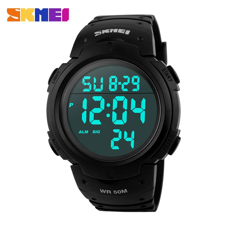 

Skmei Men's Watch Fashion Waterproof Outdoor Multi-Function Sports Timing Electronic Watch Personal Watch