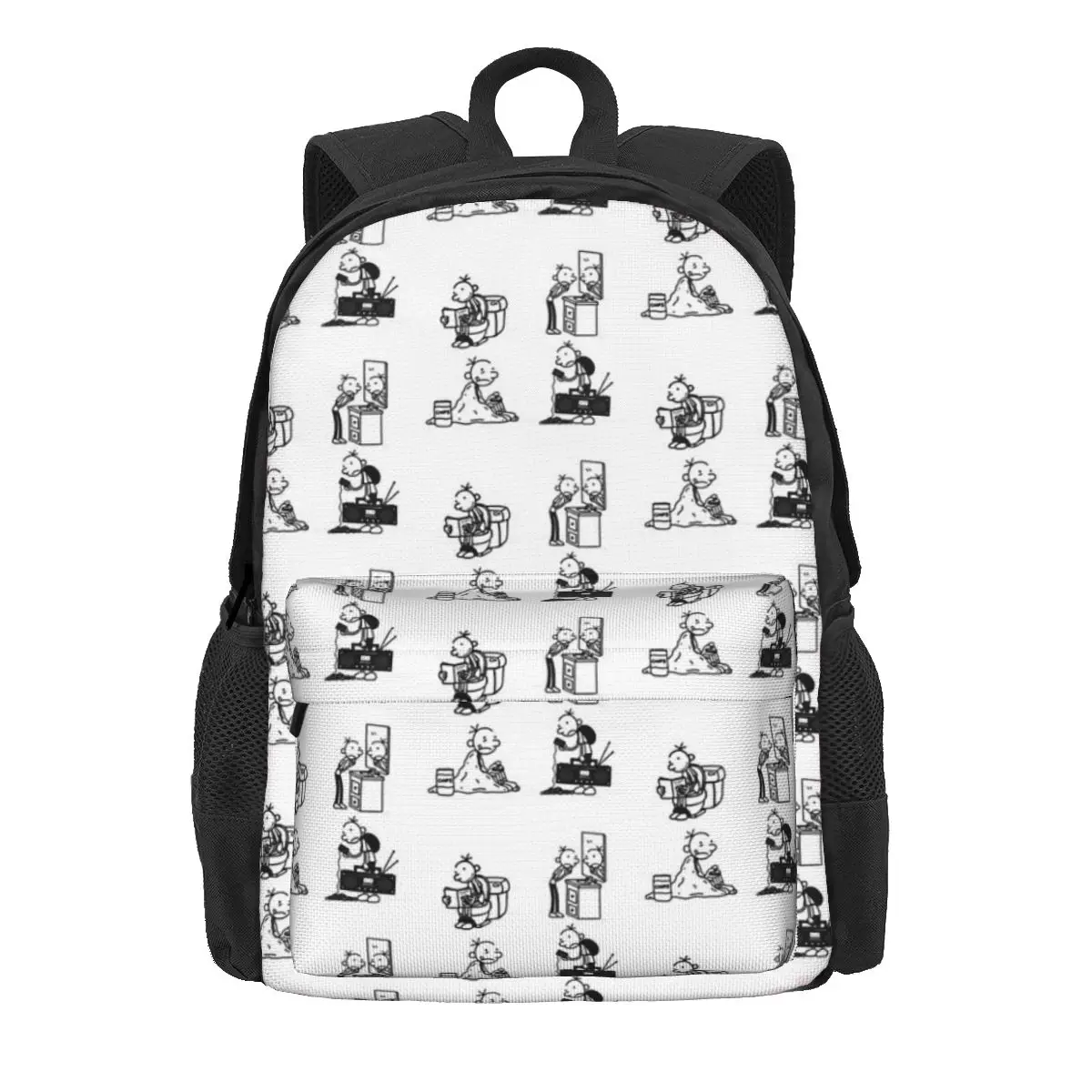 Wimpy Kid 4 Estados de Rick Harris Mochilas para Meninos e Meninas, Bookbag, Mochilas Escolares, Mochila Laptop Cartoon, Bolsa de Ombro para Estudantes