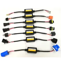 1~4PCS LED Canbus Decoder Car Headlights Error Free Resistor for SUV Fog Lights H4 H7 H1 H11 9006 9007 Adapter Anti-Flicker Tool