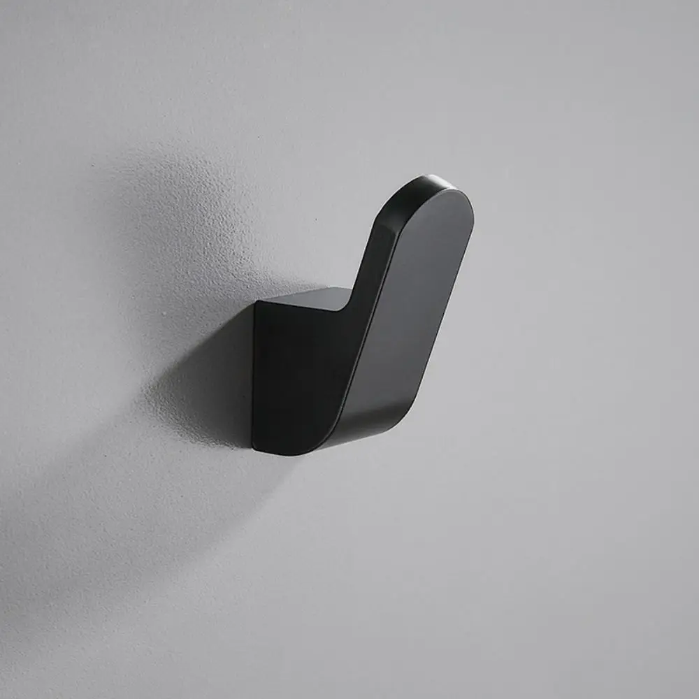 

Light Luxury Clothes Hook Set Space Aluminum Accessories Wall Mount Hook Screw Installation Home Decoration