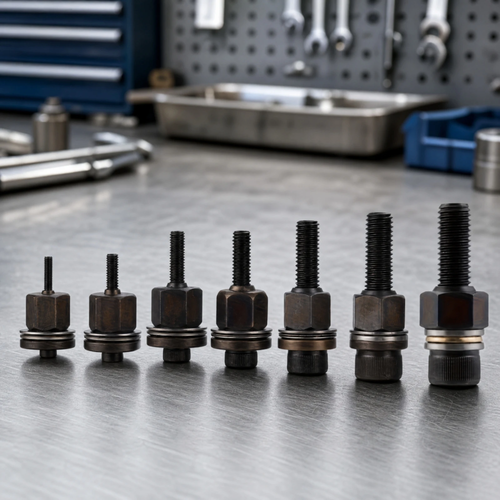 Manual Rivet-Nut Installation Tool Carbon Steel Hand-Operated Rivet Nut Tool Hand Nuts Riveter Zinc-Plated Long-Lasting