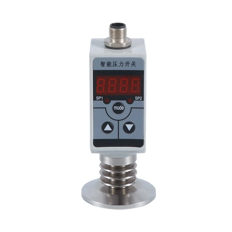 HJSensor Intelligent Digital Water Pressure Switch Electronic Controller for Chemical Industry 0~60MPa Range 0.5%FS Accuracy