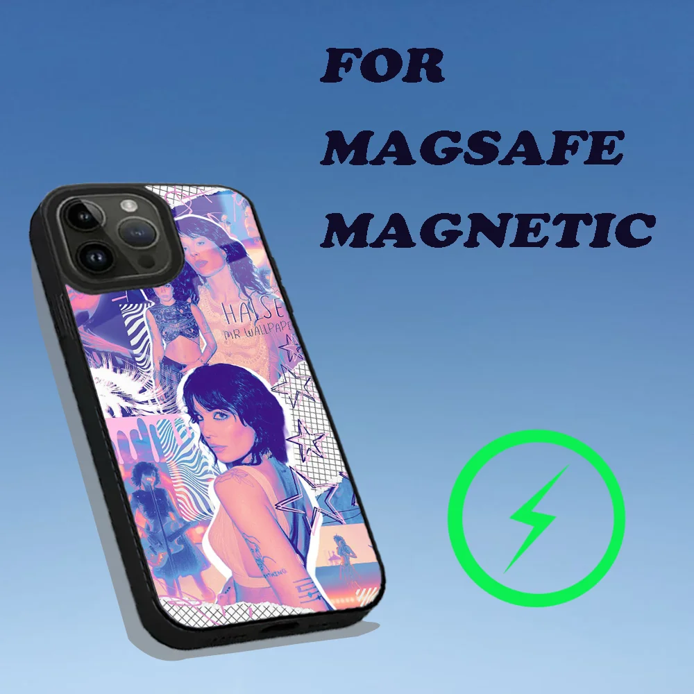 Singer H-Halsey Phone Case For iPhone 15,14,13,12,11,Plus,Pro,Max Mini Magsafe Magnetic Wireless Charging