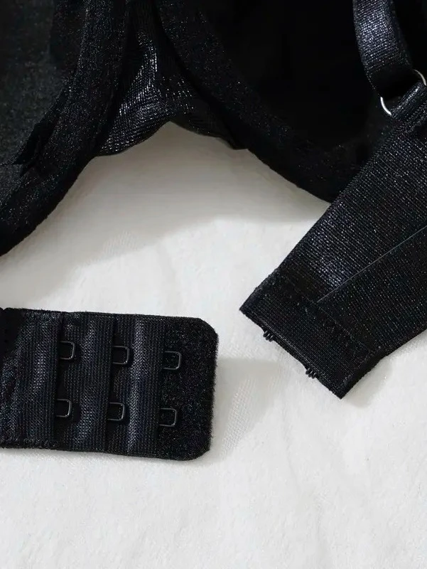 جديد أزياء المرأة مثير حمالات الصدر والتنانير مجموعة جلدية قابل للتعديل حزام الكتف الملابس الداخلية تنفس المثيرة الملابس الداخلية كشكش تنورة