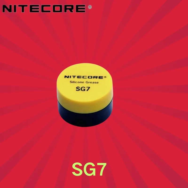 NITECORE SG7 Silicone Grease (5g) For All Flashlight 5 Years Suitable Flashlights