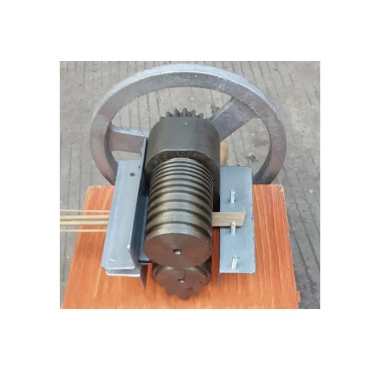 Toothpick Manufacturing  Bamboo Silk Machine for Bamboo Flatten Machine Bamboo Peeling Machine