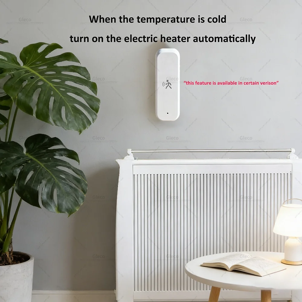 Zigbee 3.0 10G MmWave Menschlicher PIR-Bewegungssensor mit Temperatur-Feuchtigkeits-Beleuchtungsstärke-Monitor, unterstützt Tuya Smart Life Zigbee2MQT – Detail 10