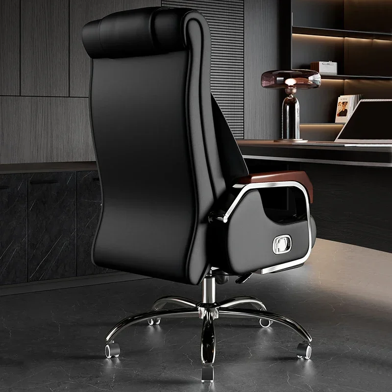 Black Comfy Office Chair Luxury Backrest Premium Designer Recliner Gaming Chairs Armchair Relaxing Silla Oficina Furniture