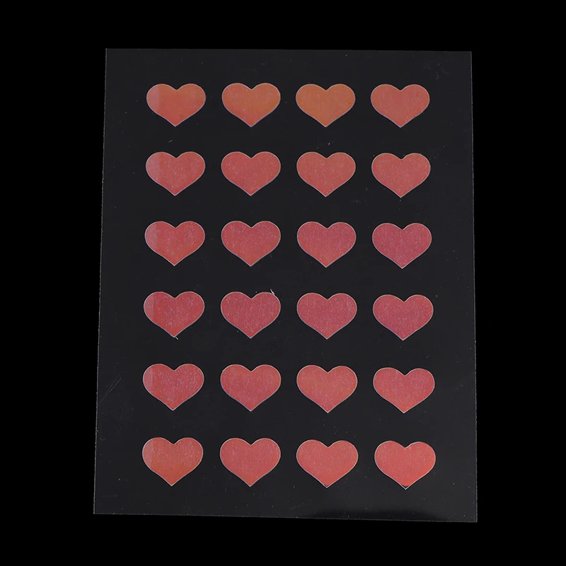 Laser Heart Star brufolo Patch Acne colorato invisibile rimozione dell'acne adesivi per la cura della pelle correttore Face Spot Beauty Makeup Tool