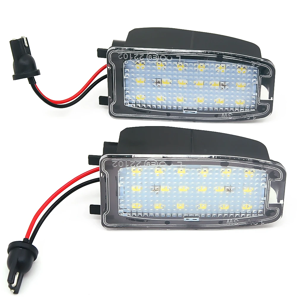 2x nessun errore LED bianco sotto la luce specchietto retrovisore per Land Rover Discovery Freelander LR2 LR3 LR4 Range Rover Sport L322