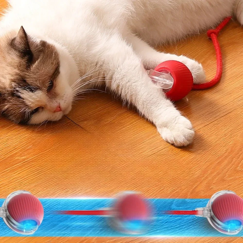 

Automatic Rolling Ball Interactive Ball Cat Toys Pet Supplies Electric Dog and Cat Training to Imitate Rat Rechargeable Products