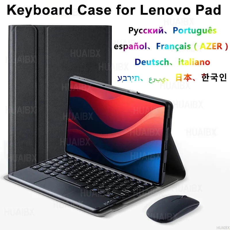 Case Voor Lenovo Tab Xiaoxin Pad 2022 P11 Plus 11 Pro 11.5 Tab J606 J607 J616 J706 J716 K11 M10 m10 Plus 3rd Gen M8 Met Toetsenbord