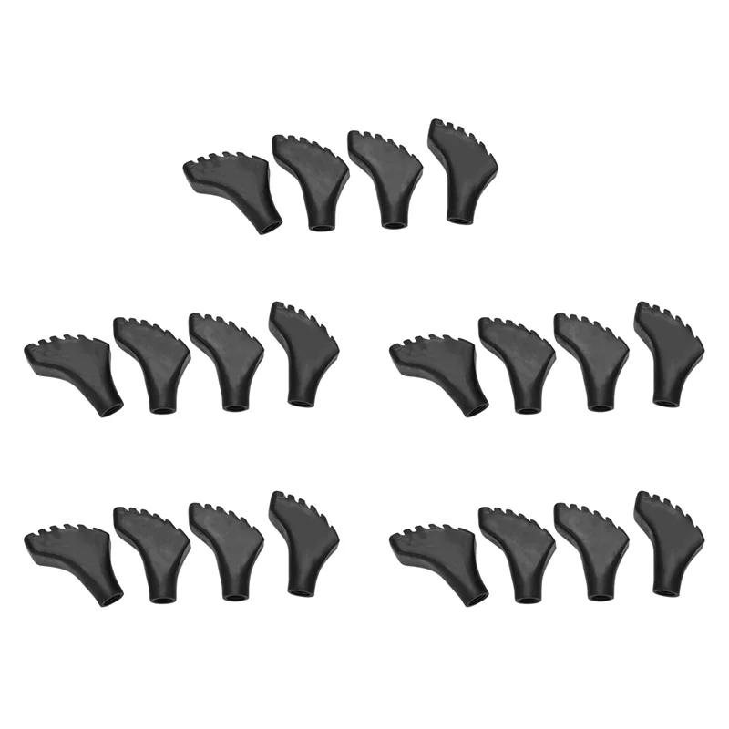 P5-20 حزمة من أطراف استبدال المطاط المتينة للغاية (أقدام/قبعات بديلة) لأعمدة الرحلات