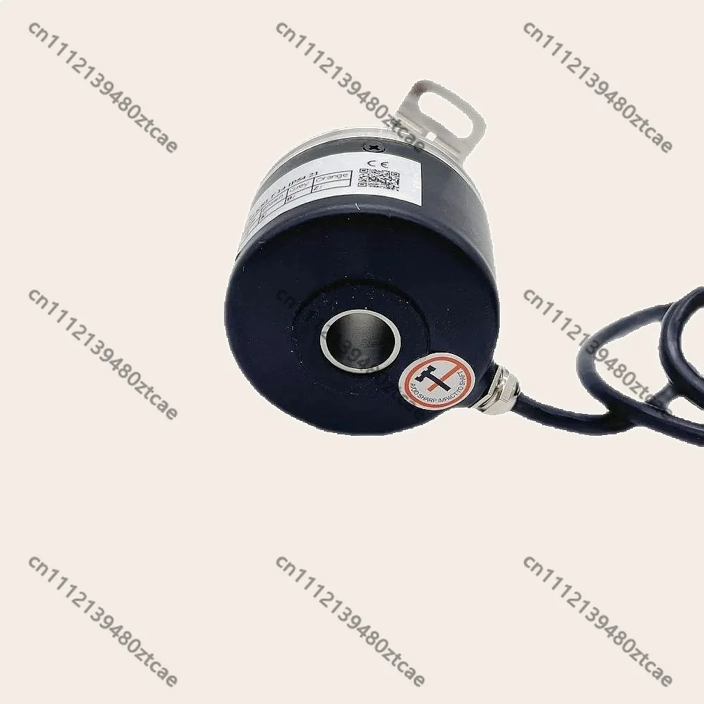GHH58 Hollow Shaft Rotary Encoder 14mm Hole 5-26V HTL 1024 P/R Pulse 5M Cable Industrial Speed Sensor