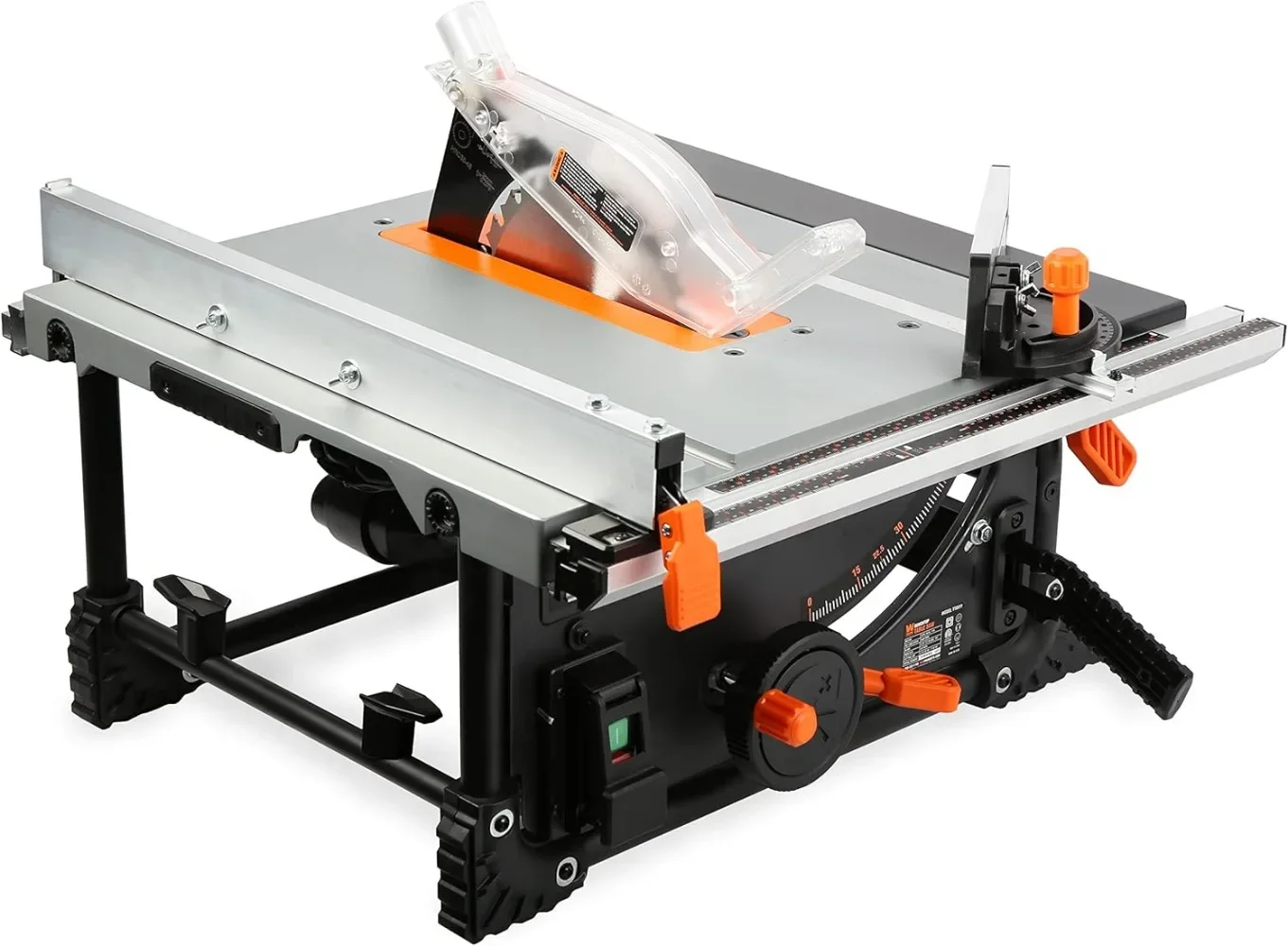 11-Amp 8.25-Inch Compact Benchtop Jobsite Table Saw, Black