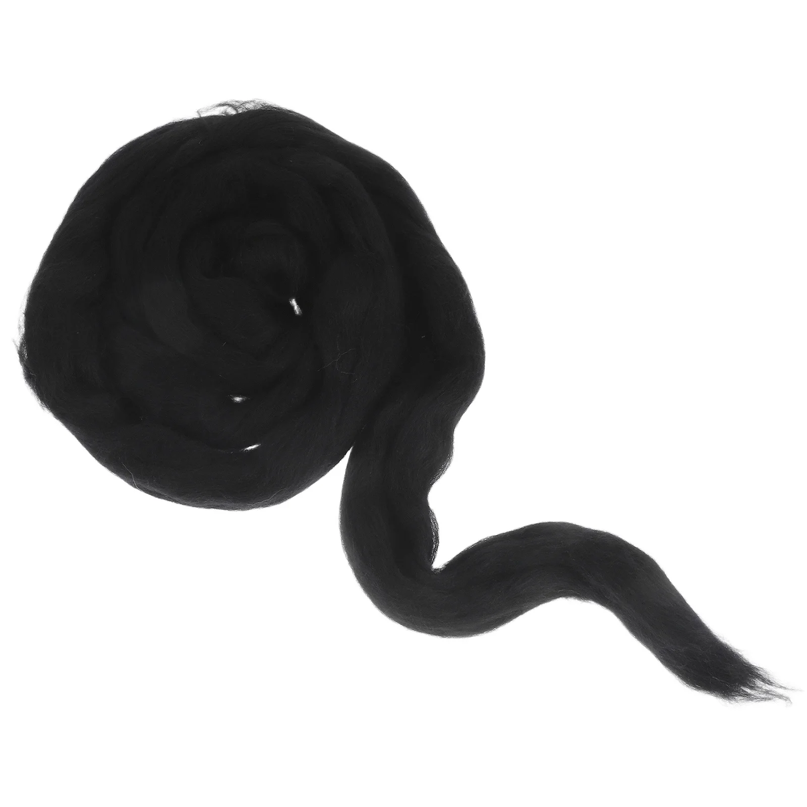 

1 Bag Needle Felting Wool Material Soft Chunky Roving For Diy Handcraft Weaving Projects Felting Supply Beginners Home Decor