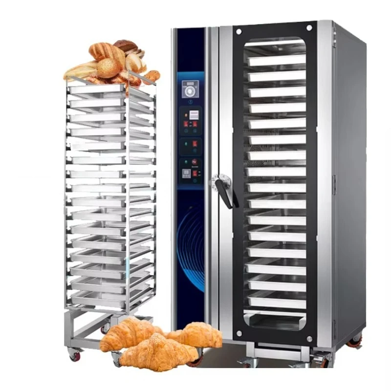 Customized Combi Steam Oven Commercial Bakery Equipment Baking Industrial Gas Hot Air Cake Bread Pizza Convection Ovens