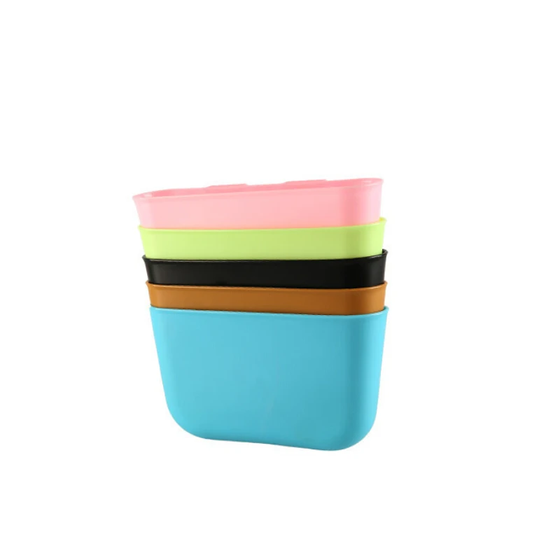 

In Trash Can Hanging Bin Organizer Storage Premium Quality Durability Garbage Backseat Auto Practical Design