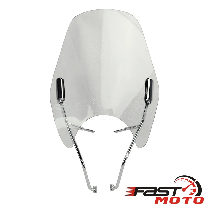 Motorbike Windshield Front Headlight Fairing Windscreen Cruiser For Honda Shadow 750 VT750 VT 750 1998-2003 Wind Screen Shield