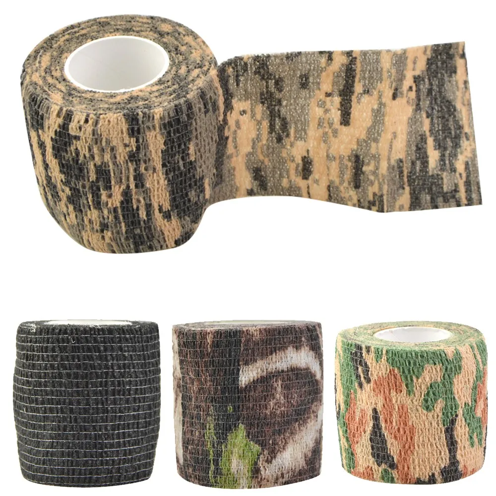 

3 рулона камуфляжной ленты, эластичная повязка, самоклеящаяся красочная мишень для стрельбы на открытом воздухе, охоты для тренировок, составной изогнутый лук