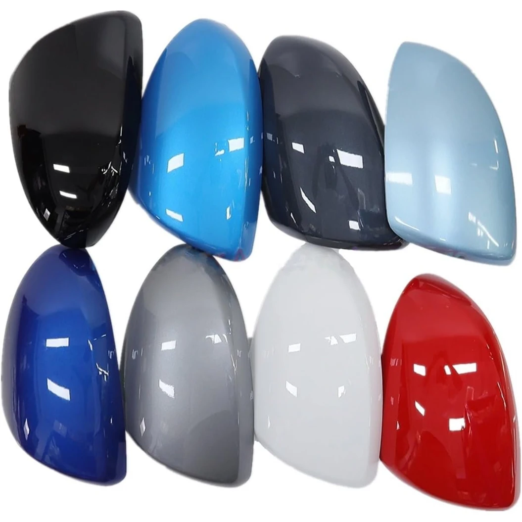 Car Rearview Mirror Cover Cap Compatible with Mazda 2 Demio 2007- 2013 Wing Side Mirror Shell Housing Case Painted