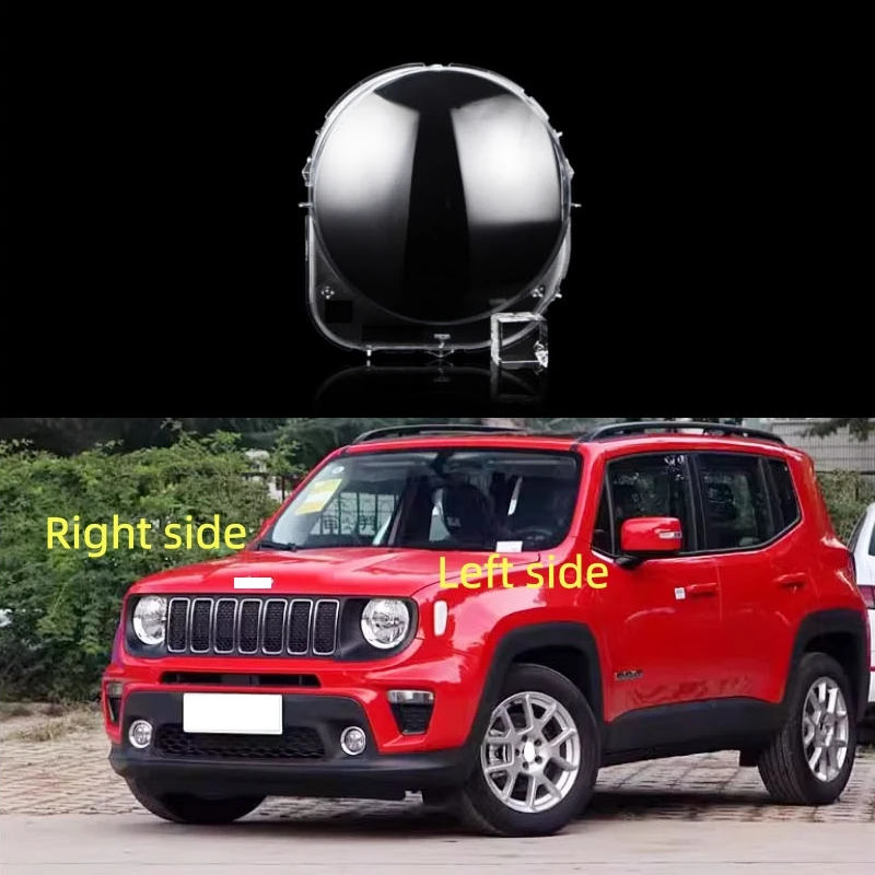 

Car Headlight Lens For JEEP Renegade 2015 2016 2017 2018 2019 2020 2021 Headlamp Cover Car Replacement Front Auto Shell Cover