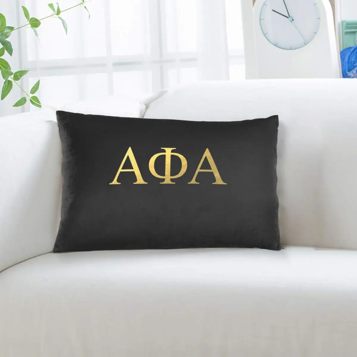 Прямоугольная наволочка Alpha Phi Alpha, декоративная наволочка для спальни, дома, для комфортного сна, декоративная подушка