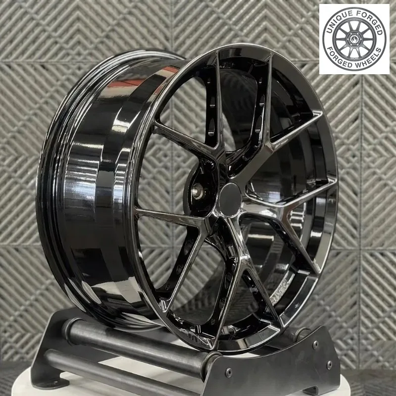 26 Style Chrome Polished Mid Concave Multi Spoke Custom Forged Wheels 18 19 20 21 22 24 Inch 5x112 5x114.3 5x120 5x115 For BMW F
