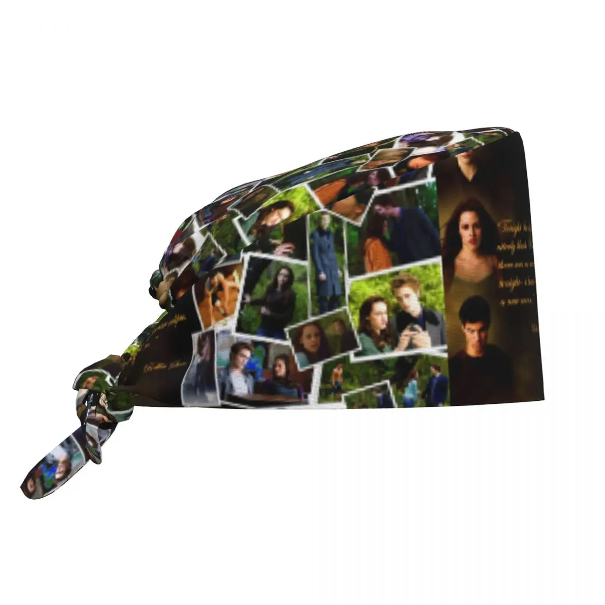 Edward Scrubs Hats The Twilight Saga Breaking Dawn Operator Nursing Surgical Cap Men Women Pet Grooming Nursing Working Hats Cap