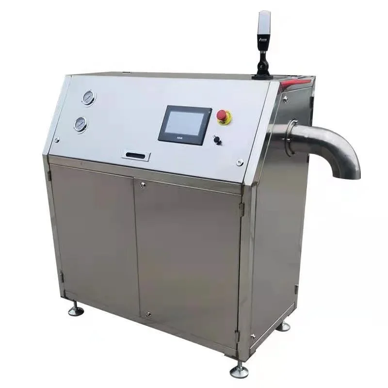 nice 50kg/h 100KG/H Granulated Dry Ice Pelletizer Machine High Quality Dry Ice Machine Dry Ice Pelleting Machine Factory Price