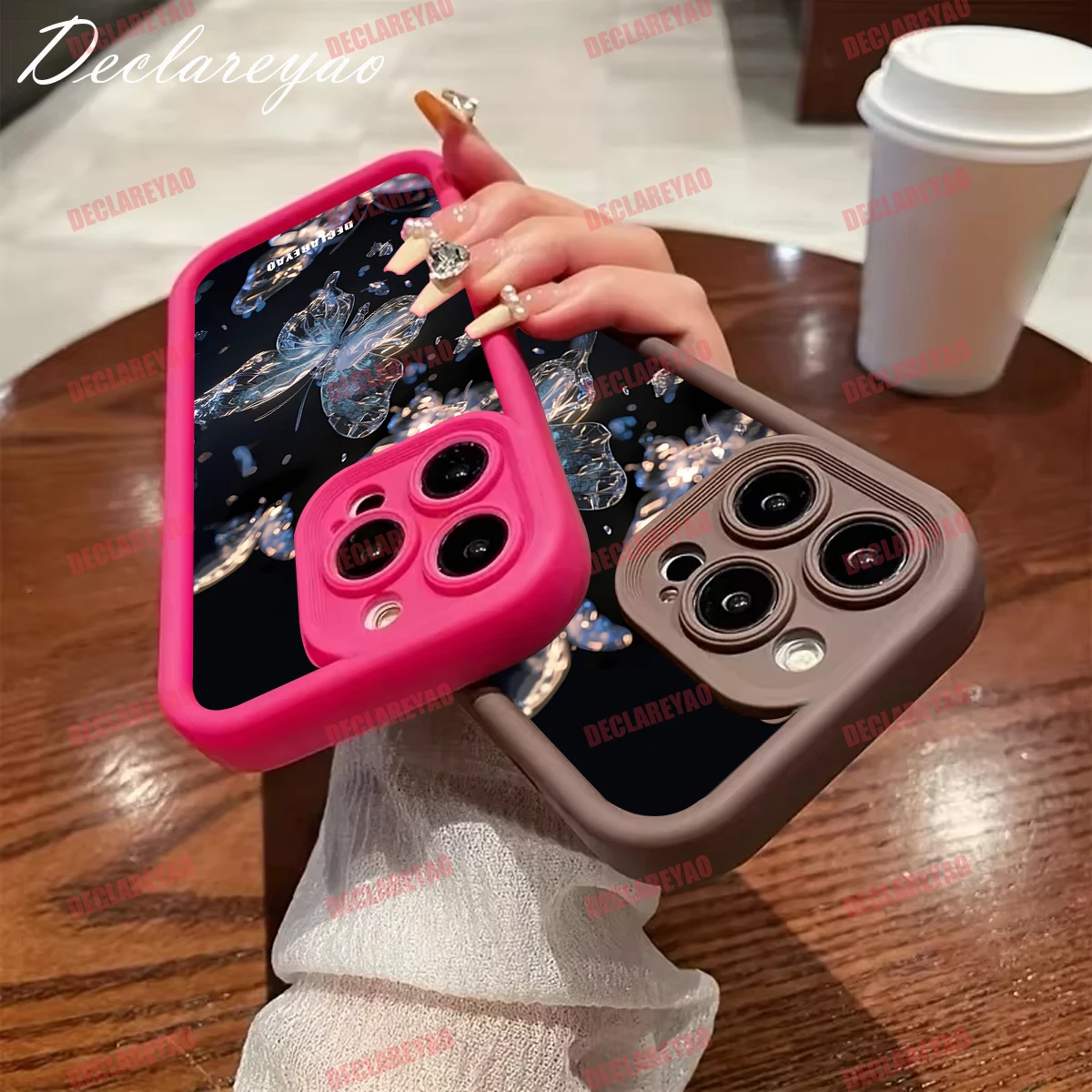 DECLAREYAO ماتي ضوء سليم بولي يوريثان لينة كوكه ل الشرف 90X8C X6A X8B X9B 20 ماجيك 300 الذكية 200 400 7X9 6 غطاء مقاوم للصدمات