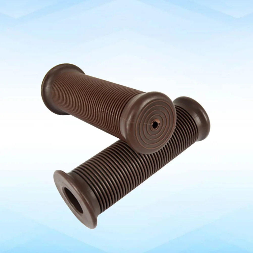 

Motorcycle Handle Grips Rubber Non-Slip Shock Absorbing Ergonomic Bike Handlebar Covers 25/28Mm Light Brown